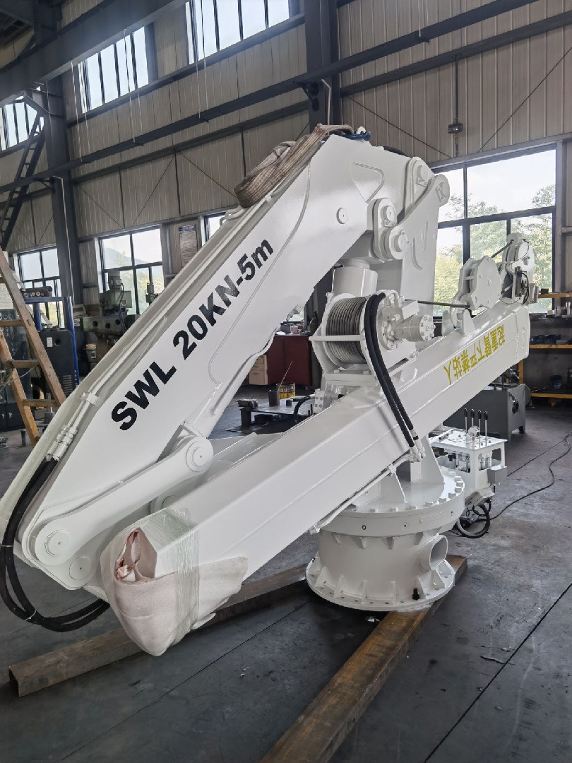 2t*5m折臂起重機(jī)